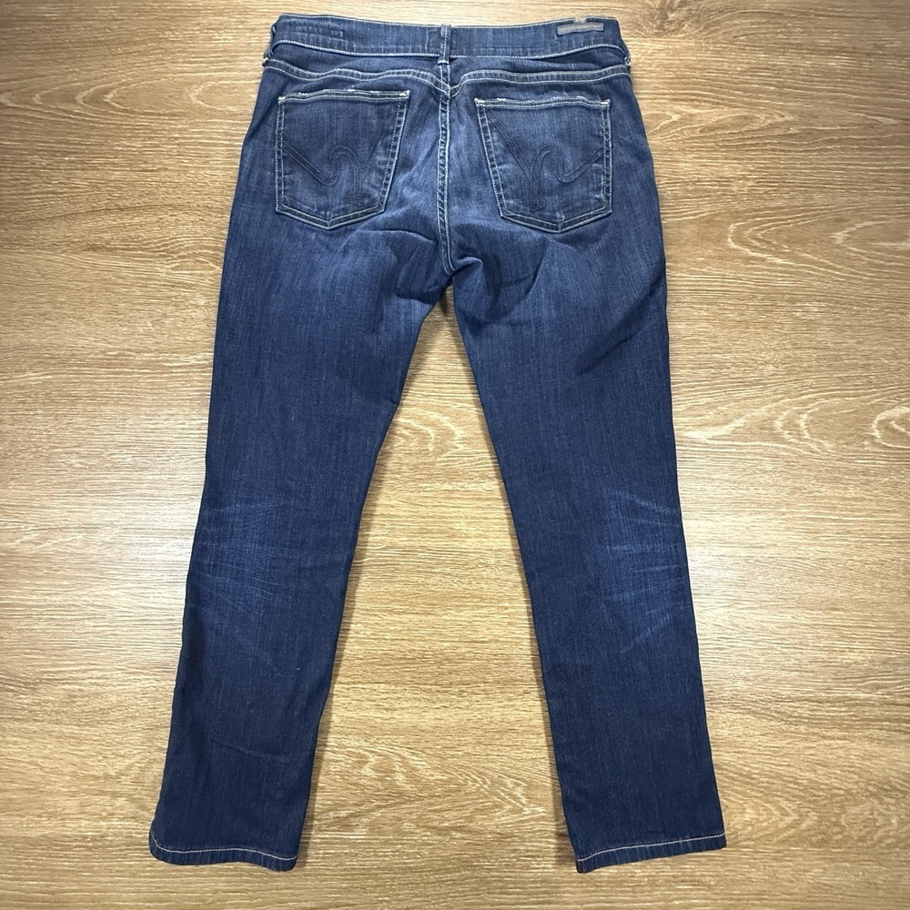 Citizens of Humanity Ava Low Rise Straight Leg Jeans Women's Size 27 Dark Wash - Picture 12 of 12